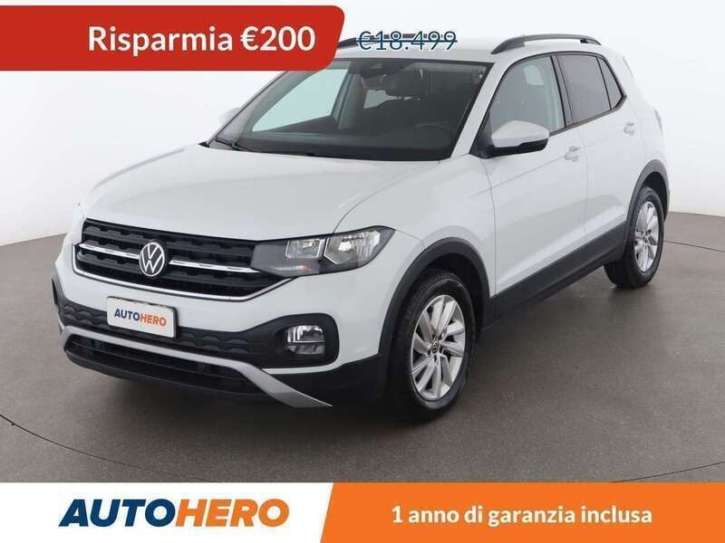 Bianco Usata 2021 VW T-Cross Style SUV | 18.299 € (Buon prezzo) - Immagine 1/4