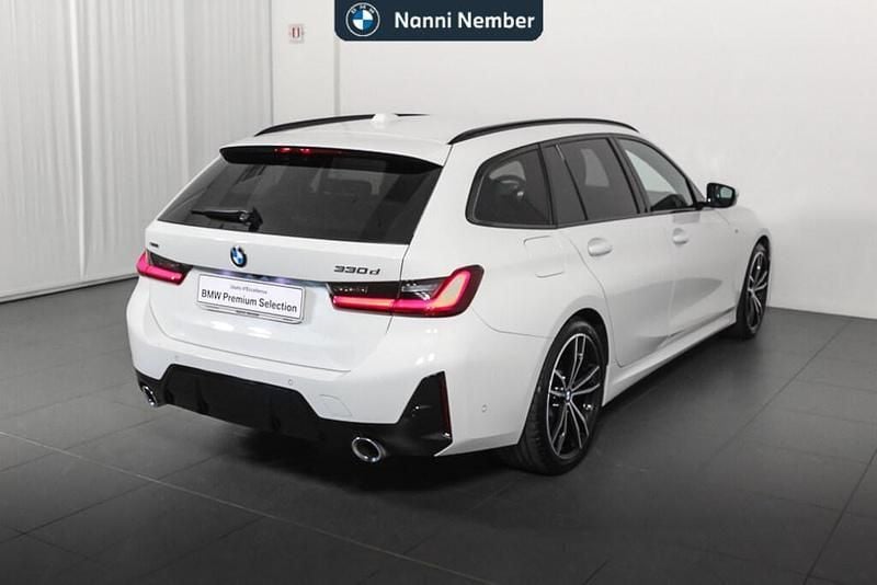 Usata BMW 330e M Sport 285 CV (209 kW) 2022 Bianco Station wagon