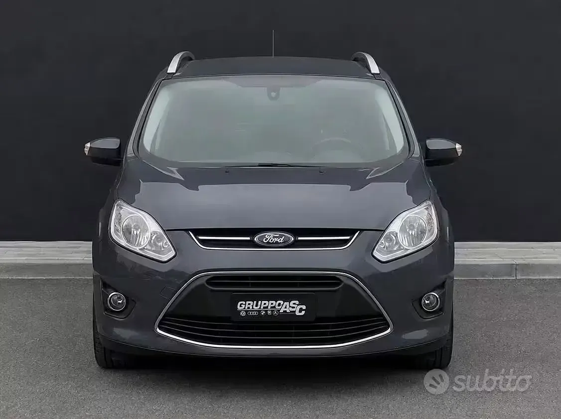 Usata Ford Grand C-Max Titanium 116 CV (85 kW) 2011 Grigio Monovolume