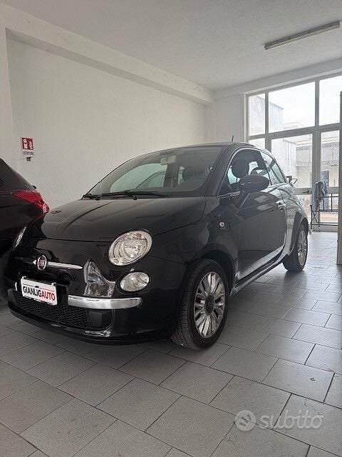 Usata Fiat 500 Lounge 69 CV (50 kW) 2015 Nero Berlina