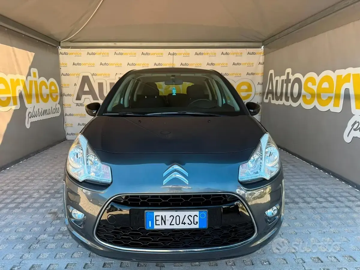 Usata Citroën C3 Exclusive 68 CV (50 kW) 2012 Grigio Berlina