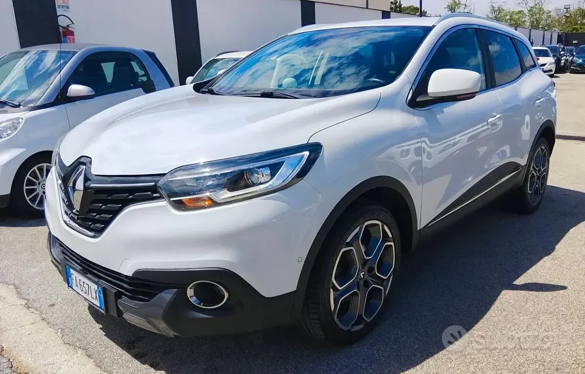 Usata Renault Kadjar Zen 110 CV (80 kW) 2015 Bianco SUV