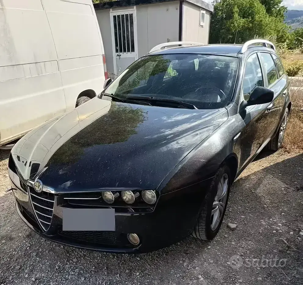 Usata Alfa Romeo 159 150 CV (110 kW) 2009 Nero Station wagon