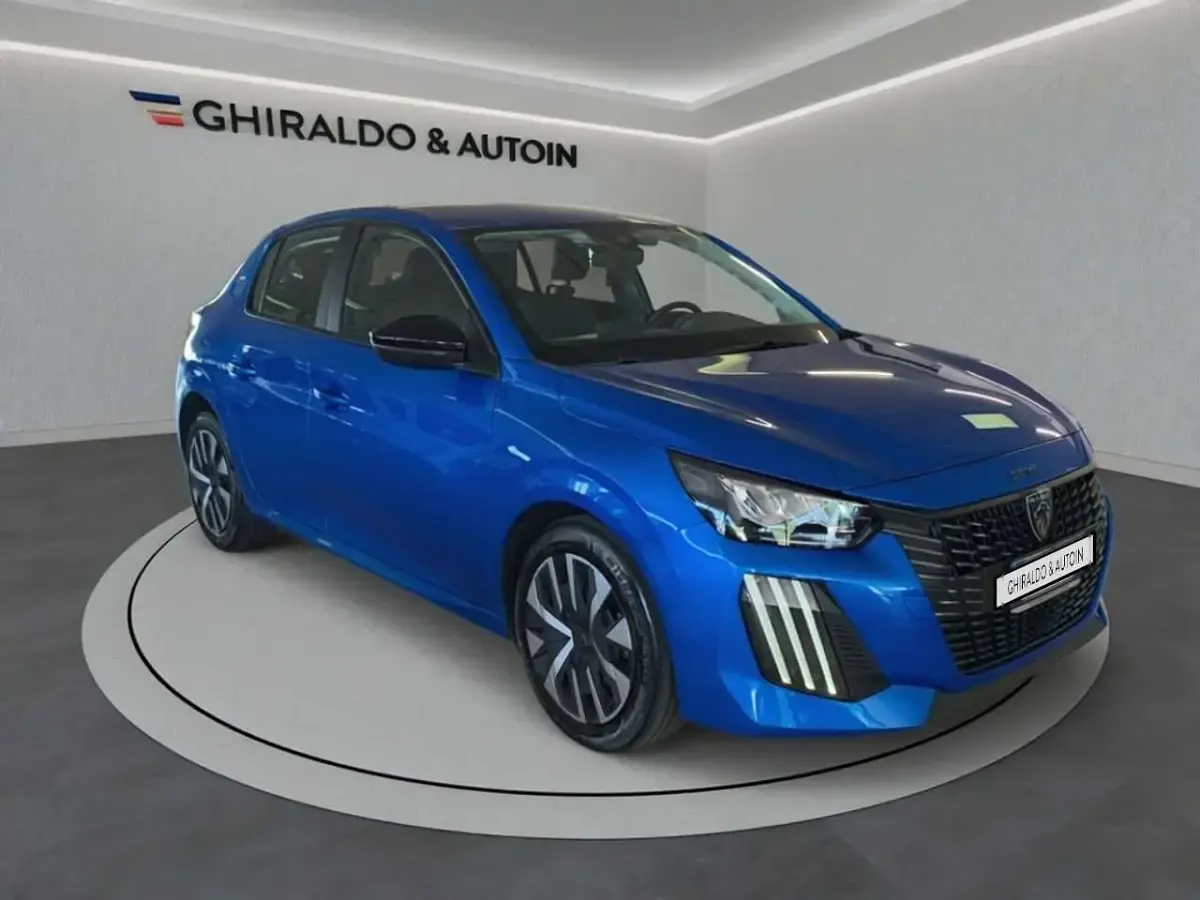 Usata Peugeot 208 Active 75 CV (55 kW) 2024 Blu/azzurro Utilitaria