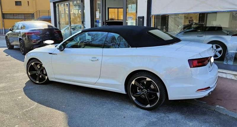 Usata Audi A5 Cabriolet Business 190 CV (139 kW) 2019 Bianco Cabrio