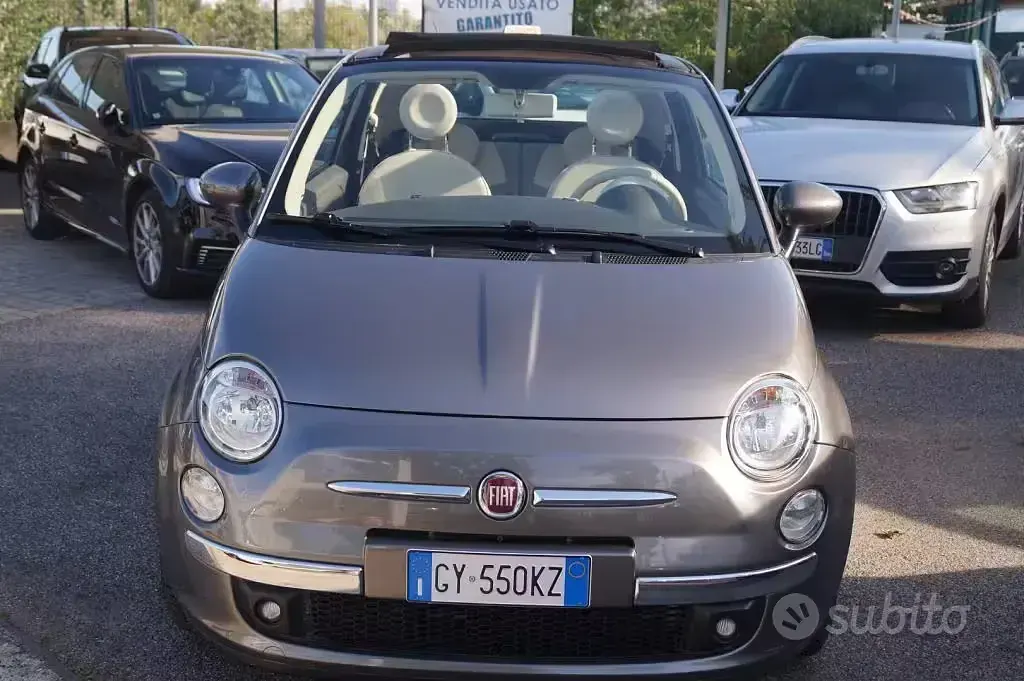 Usata Fiat 500C Lounge 69 CV (50 kW) 2014 Cabrio