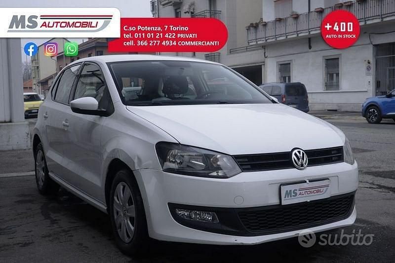 Usata VW Polo Trendline 75 CV (55 kW) 2011 Bianco Utilitaria
