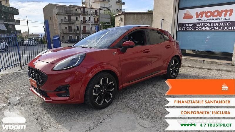 Usata Ford Puma 155 CV (114 kW) 2020 Rosso SUV