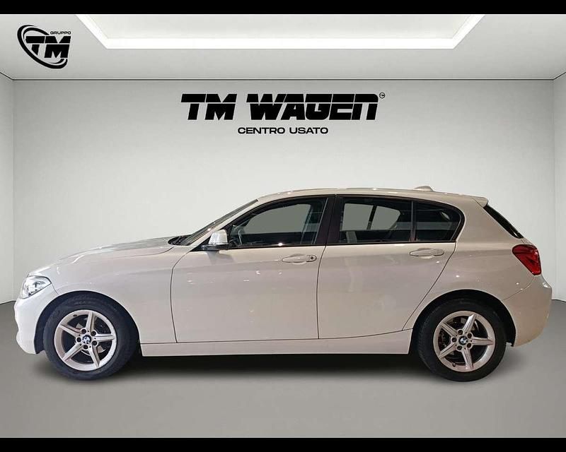 Usata BMW 118 Sport Line 150 CV (110 kW) 2016 Bianco Utilitaria