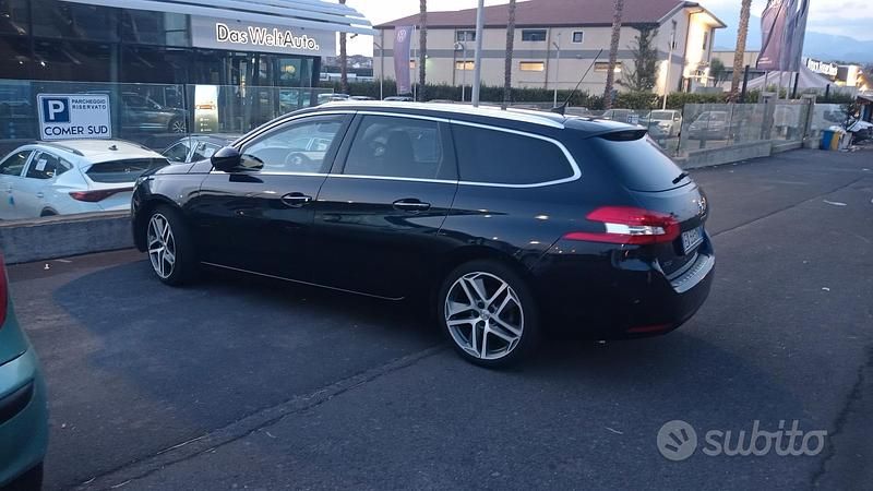 Usata Peugeot 308 SW Allure 2015 Blu Station wagon