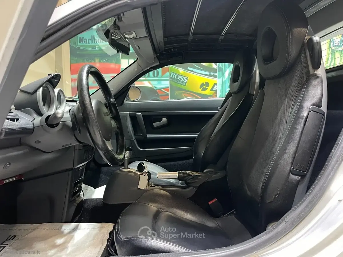 Usata Smart Roadster Brabus 101 CV (74 kW) 2005 Argento Cabrio