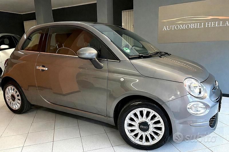 Usata Fiat 500 Lounge 70 CV (51 kW) 2020 Grigio Berlina