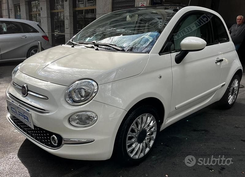 Usata Fiat 500 Lounge 69 CV (50 kW) 2017 Bianco Berlina