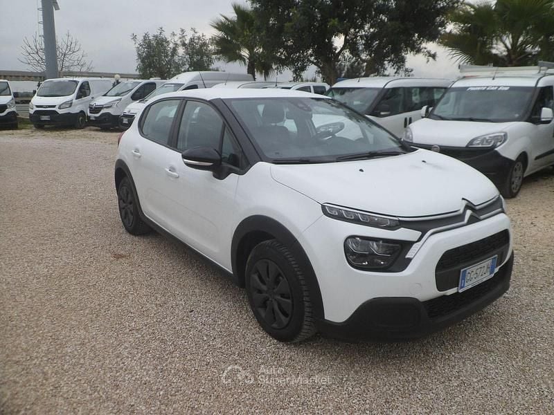 Usata Citroën C3 101 CV (74 kW) 2020 Bianco Furgone