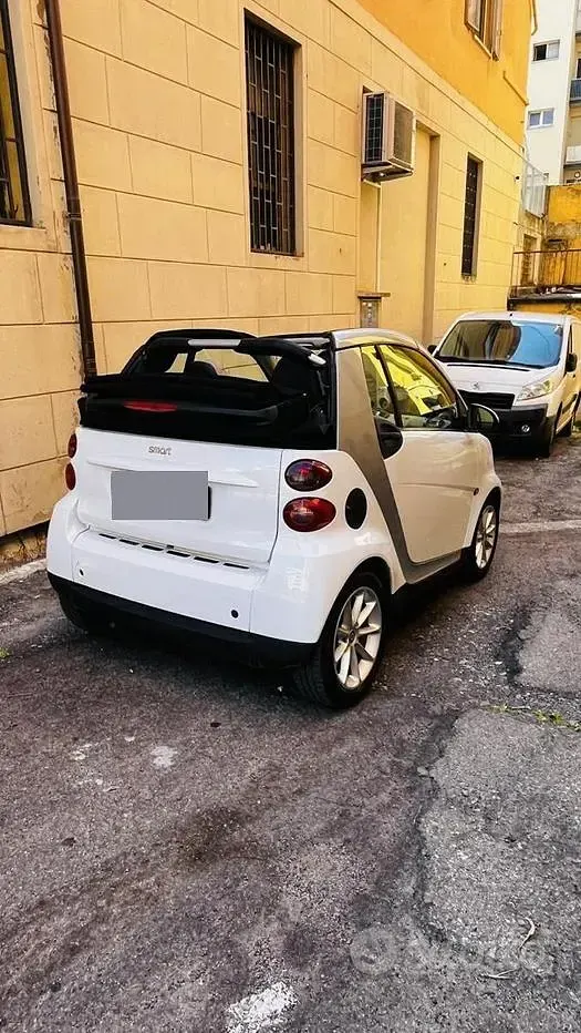 Usata Smart ForTwo Cabrio 84 CV (61 kW) 2007 Bianco Cabrio