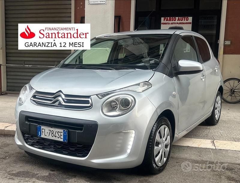 Usata Citroën C1 Shine 69 CV (50 kW) 2017 Grigio Utilitaria