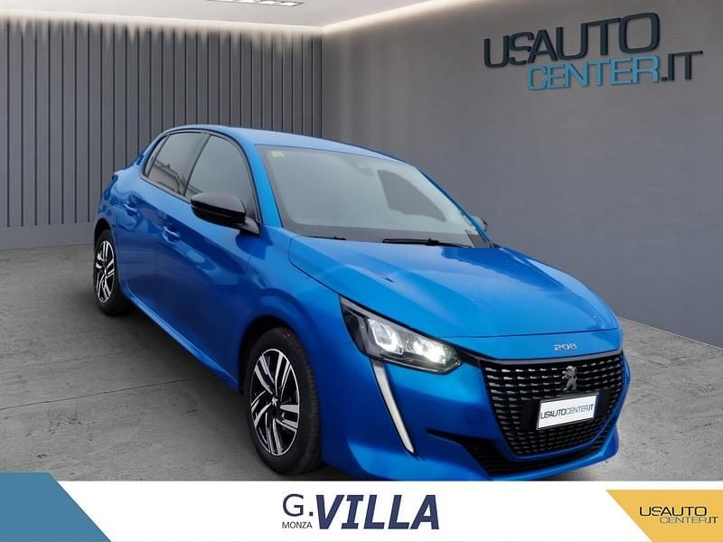 Usata Peugeot 208 Allure 102 CV (75 kW) 2021 Giallo Utilitaria