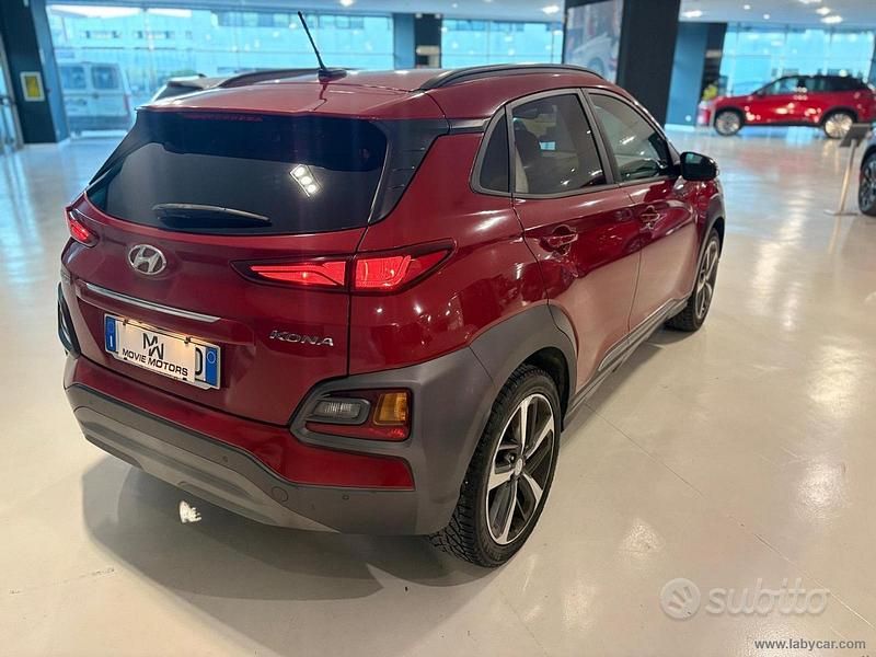 Usata Hyundai Kona Xpossible 116 CV (85 kW) 2018 Rosso SUV