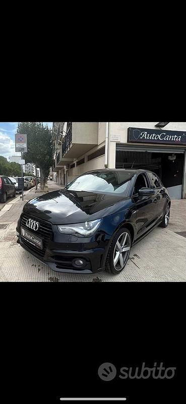 Usata Audi A1 90 CV (66 kW) 2014 Nero Utilitaria