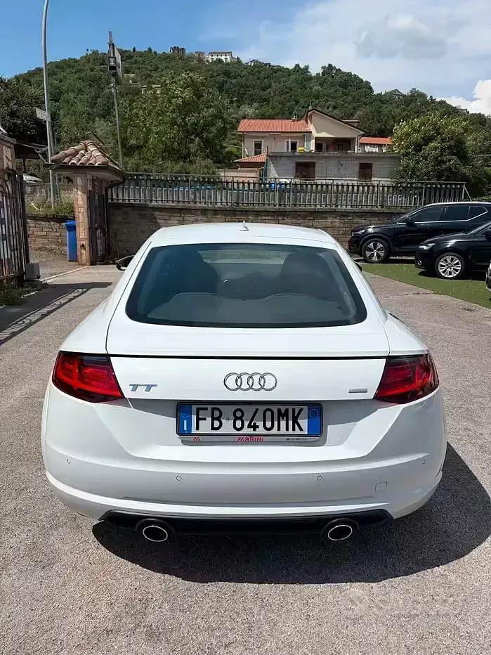Usata Audi TT 184 CV (135 kW) 2016 Bianco Coupé