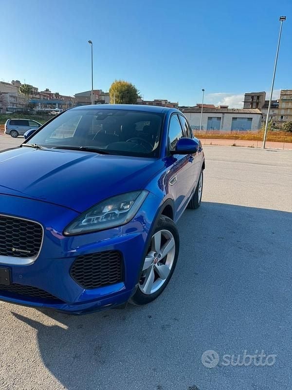 Usata Jaguar E-Pace R-Dynamic 180 CV (132 kW) 2018 Blu SUV