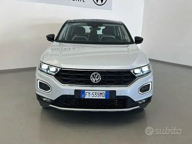 Usata VW T-Roc Advance 150 CV (110 kW) 2020 Bianco SUV