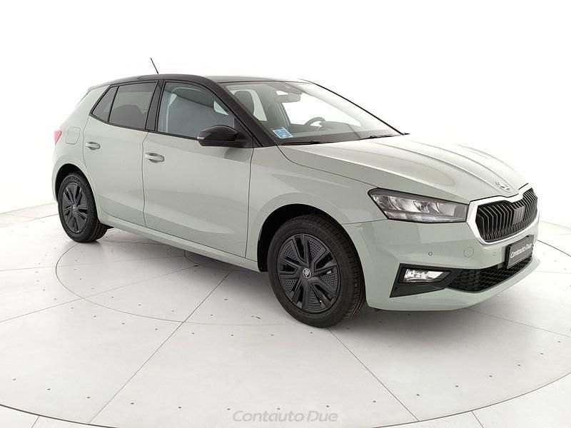 Nuova Skoda Fabia 95 CV (69 kW) 2026 Verde Utilitaria