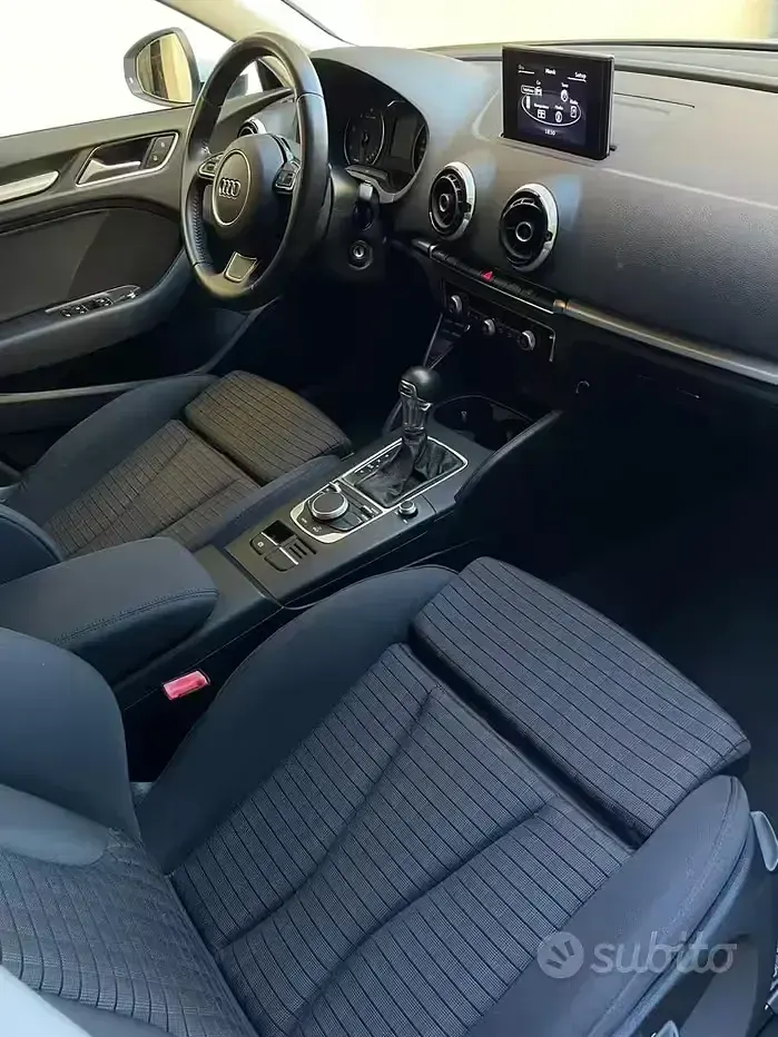 Usata Audi A3 Ambition 150 CV (110 kW) 2015 Bianco Berlina