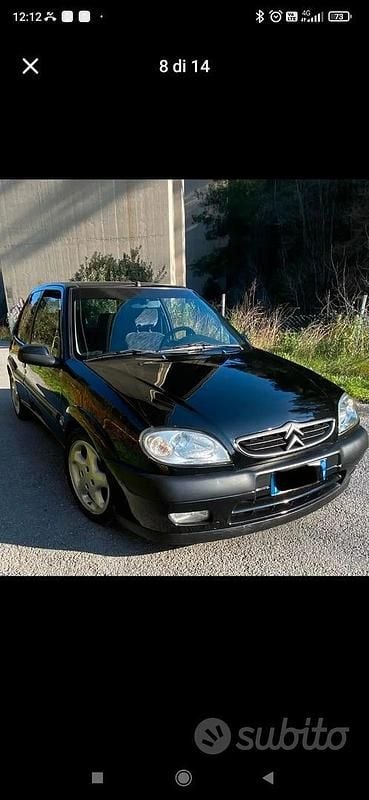 Usata Citroën Saxo 2002 Nero Utilitaria