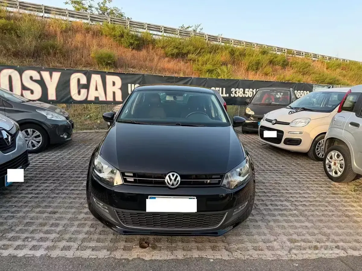 Usata VW Polo Highline 90 CV (66 kW) 2012 Nero Utilitaria