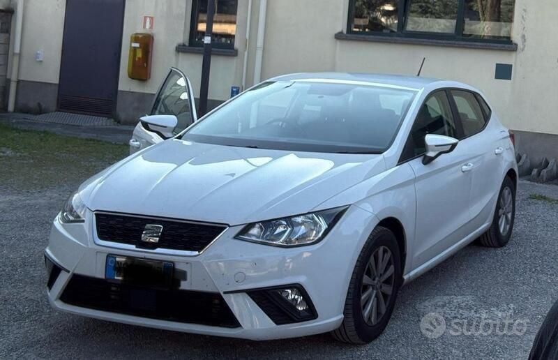 Usata Seat Ibiza 80 CV (58 kW) 2019 Bianco Utilitaria