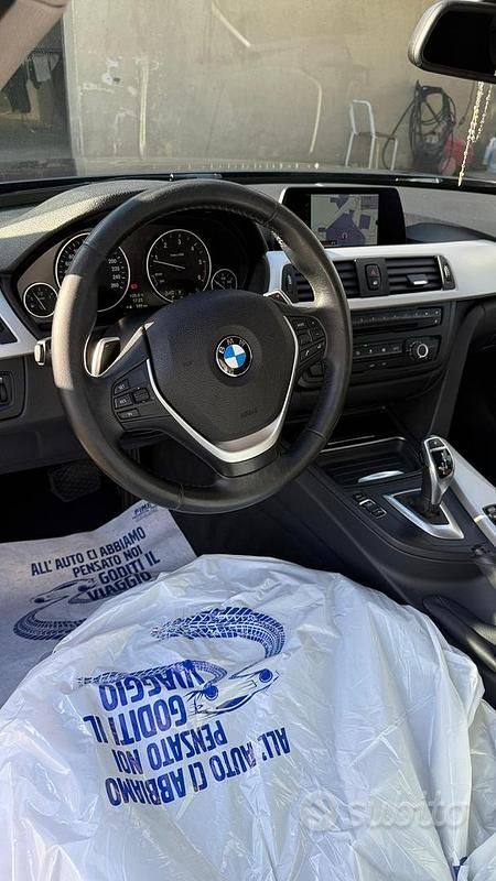 Usata BMW 320 184 CV (135 kW) 2013 Nero Berlina