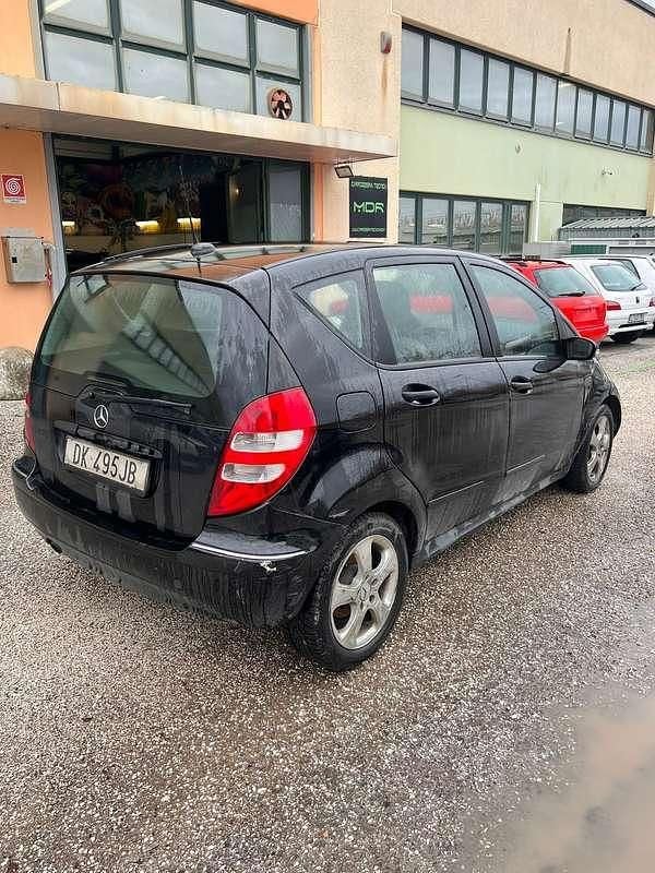 Usata Mercedes A160 Avantgarde 82 CV (60 kW) 2008 Nero Monovolume