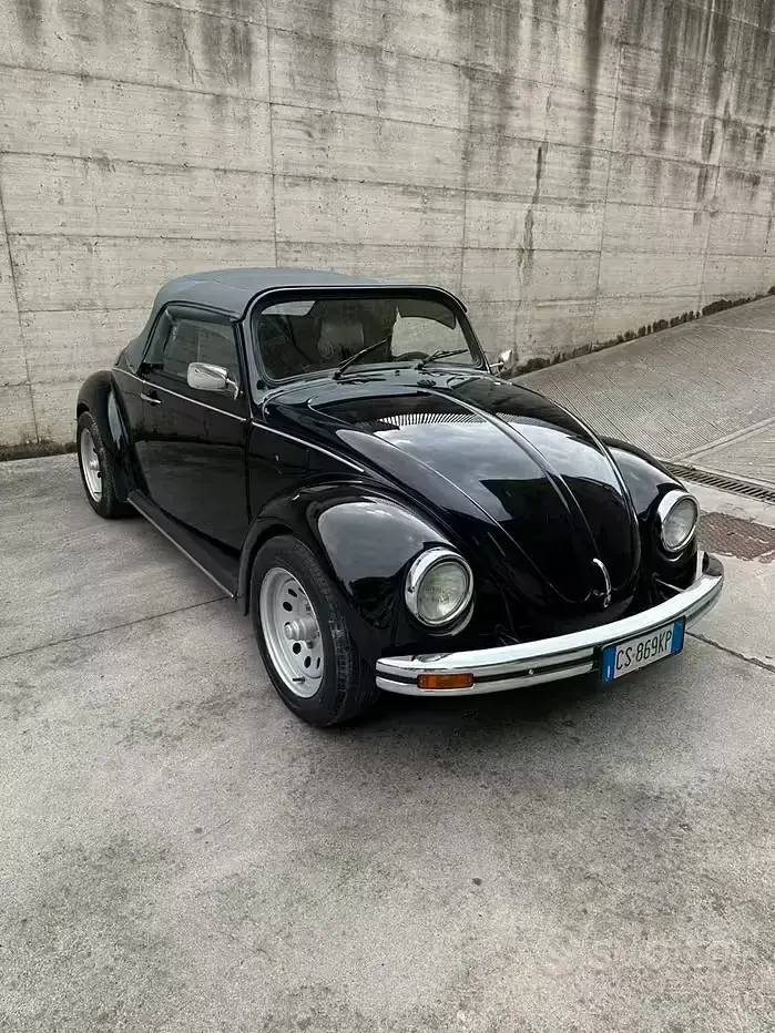 Usata VW Golf Cabriolet 101 CV (74 kW) 1996 Nero Cabrio