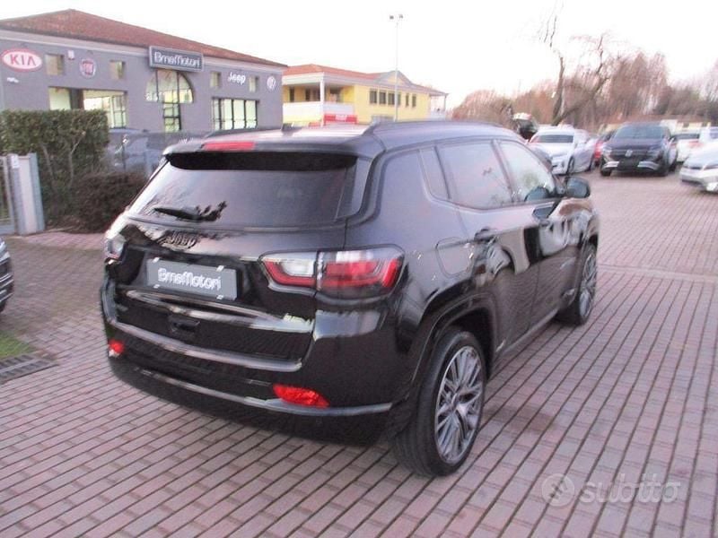 Usata Jeep Compass Summit 131 CV (96 kW) 2025 Nero SUV