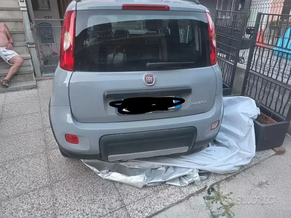 Usata Fiat Panda 69 CV (50 kW) 2022 Grigio Utilitaria