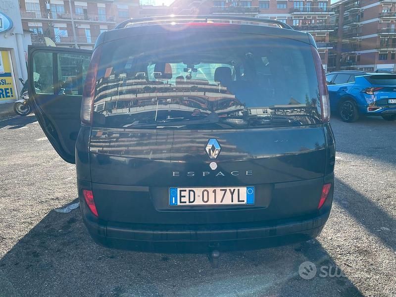 Usata Renault Grand Espace 150 CV (110 kW) 2008 Nero Monovolume