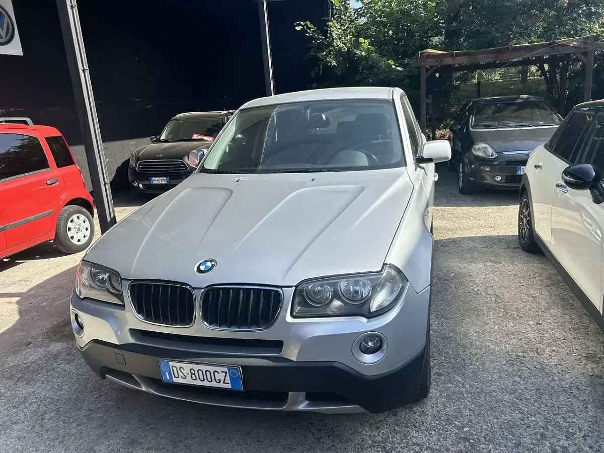 Usata BMW X3 177 CV (130 kW) 2008 Argento SUV