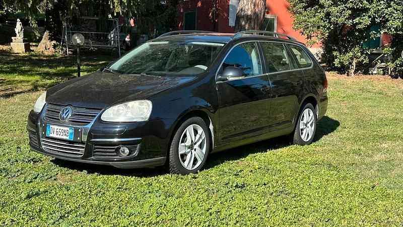 Usata VW Golf V Sportline 104 CV (76 kW) 2009 Nero Station wagon