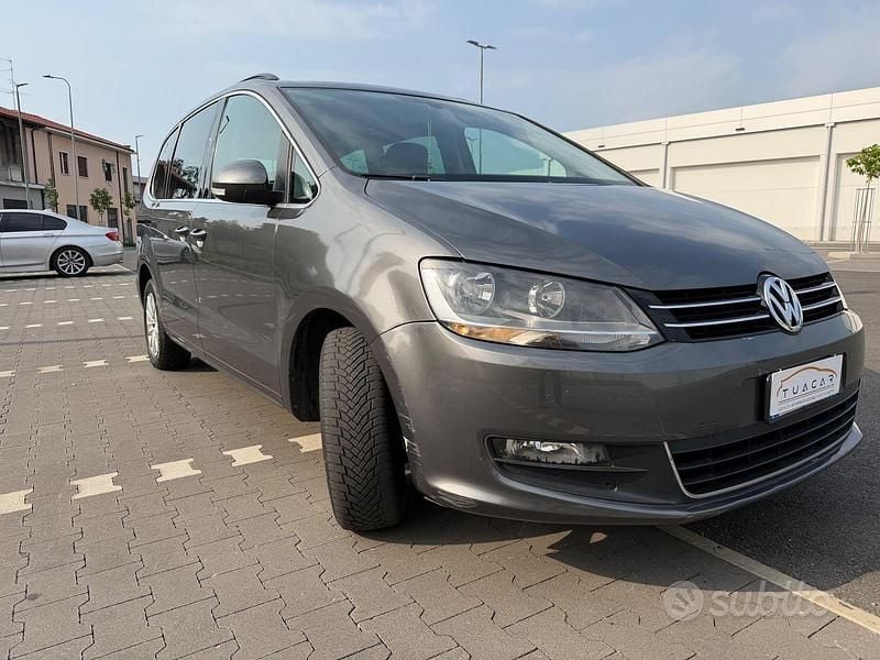 Usata VW Sharan Highline 140 CV (102 kW) 2014 Grigio Monovolume