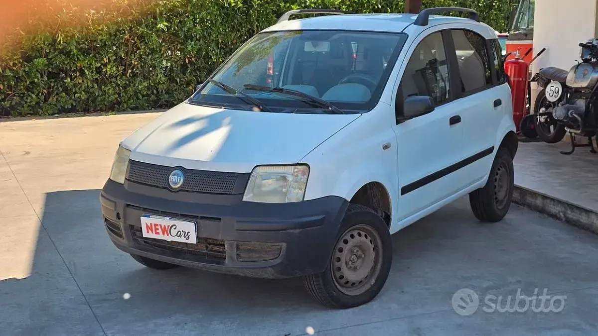 Usado Fiat Panda 4x4 Active 69 CV (50 kW) 2006 Blanco Utilitario