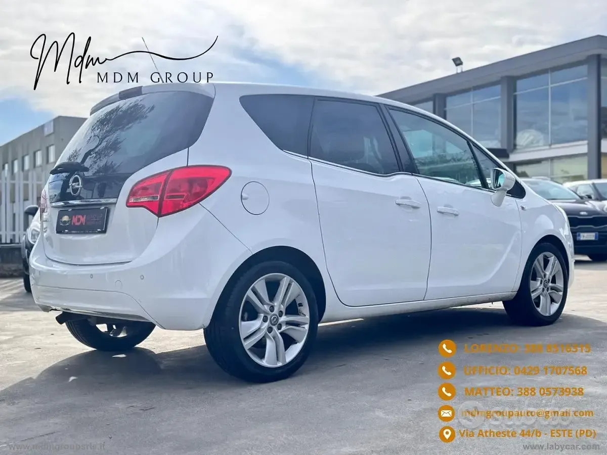 Usata Opel Meriva Cosmo 120 CV (88 kW) 2014 Bianco Monovolume
