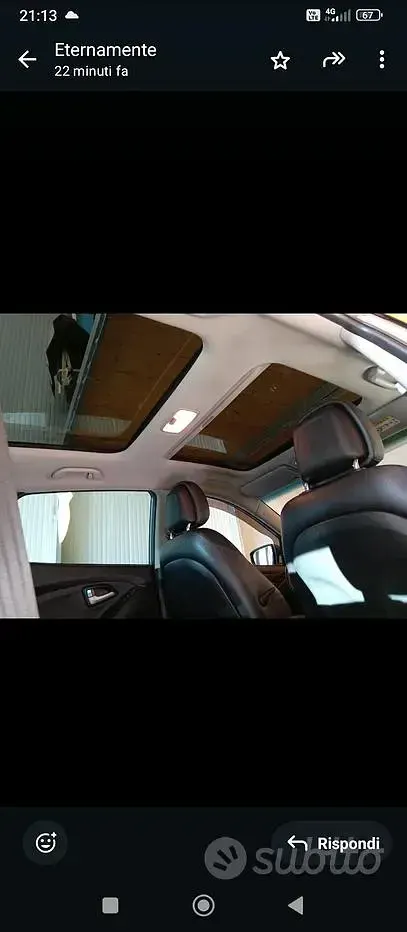 Usata Hyundai ix35 163 CV (119 kW) 2014 Marrone SUV