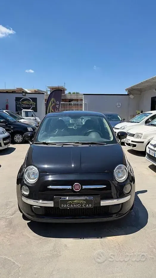 Usata Fiat 500 Lounge 69 CV (50 kW) 2013 Nero Berlina