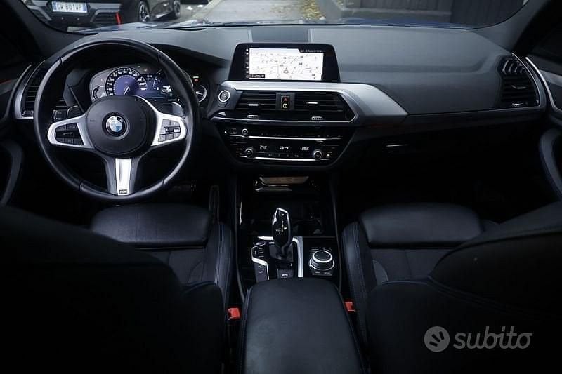 Usata BMW X3 M Sport 249 CV (183 kW) 2021 Blu scuro SUV