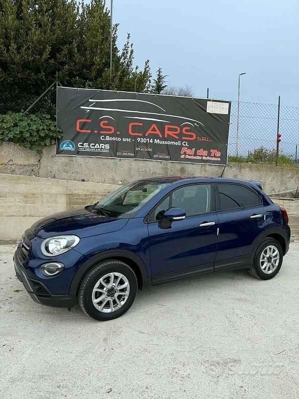 Usata Fiat 500X Cross 120 CV (88 kW) 2019 Blu SUV