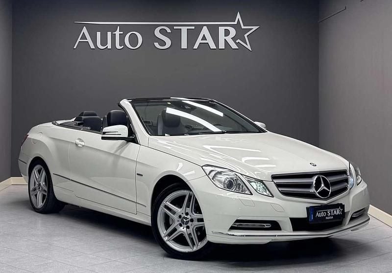 Usata Mercedes E200 Avantgarde 184 CV (135 kW) 2011 Bianco Cabrio