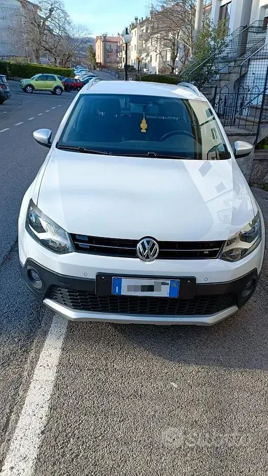 Usata VW Polo Cross 90 CV (66 kW) 2016 Bianco Utilitaria