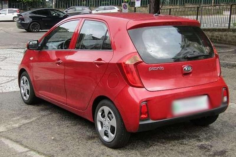 Gebraucht Kia Picanto City 65 PS (47 kW) 2016 Rot Kleinwagen