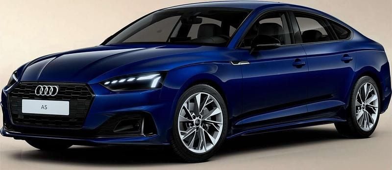 Usata Audi A5 Advanced Plus 204 CV (150 kW) 2023 Blu/azzurro Coupé